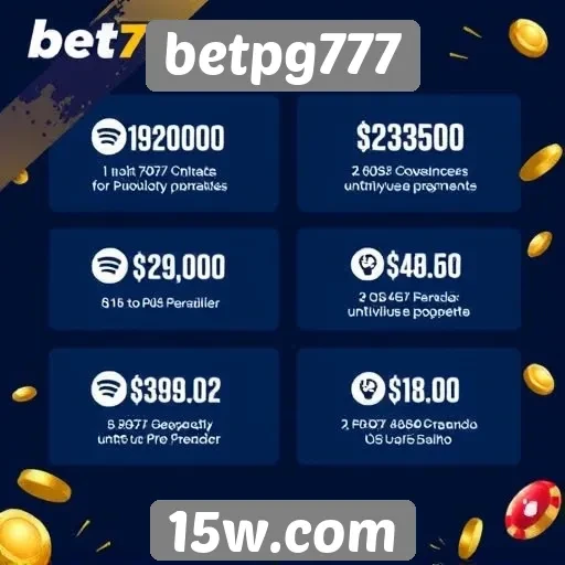 Ofertas promocionais disponíveis no betpg777